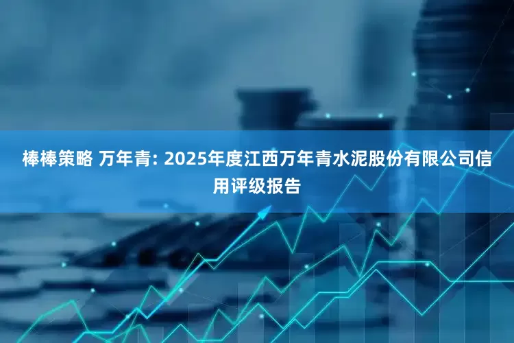 棒棒策略 万年青: 2025年度江西万年青水泥股份有限公司信用评级报告