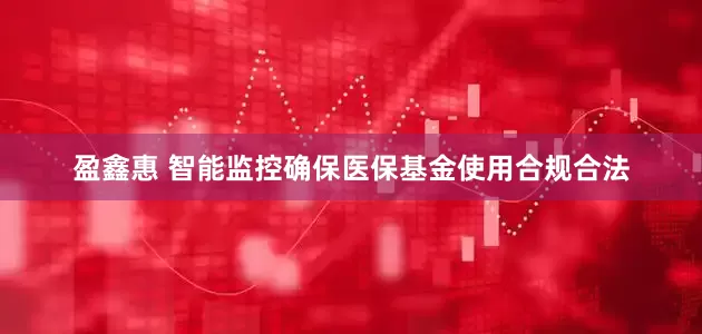 盈鑫惠 智能监控确保医保基金使用合规合法