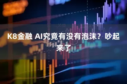 K8金融 AI究竟有没有泡沫？吵起来了